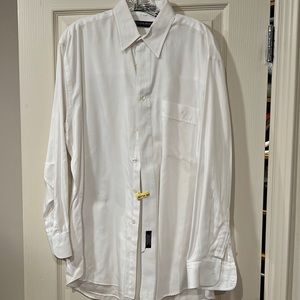 Very nice white mens dress shirt